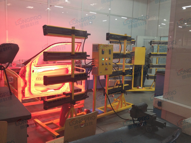 車(chē)門(mén)密封膠條紅外線升溫烘烤utf-8